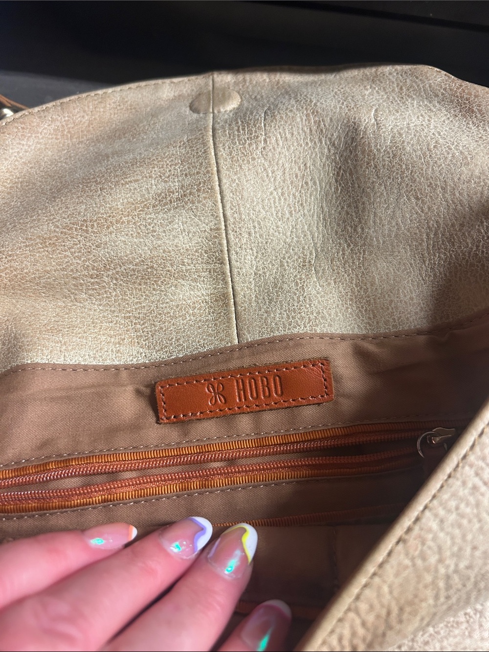 HOBO Fern Leather Crosbody - Picture 3 of 4